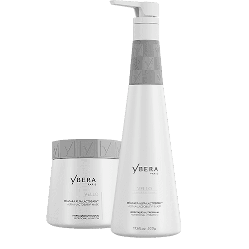 VELLO Alfa-lactobaby MASK – plaukų kaukė - 200g. Giliai maitina ir drėkina plaukus